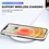 Ntech  Hoesje Geschikt voor iPhone 12 Pro hoesje transparant met bumper Zwart - Ultra Hybrid Hoesje Geschikt voor iPhone 12 Pro case