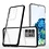 Ntech Hoesje Geschikt Voor Samsung Galaxy S20 hoesje transparant cover met bumper Zwart - Ultra Hybrid hoesje Hoesje Geschikt Voor Samsung Galaxy S20 case