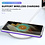Ntech Hoesje Geschikt Voor Samsung Galaxy S20 Ultra hoesje transparant cover met bumper Paars - Ultra Hybrid hoesje Hoesje Geschikt Voor Samsung Galaxy S20 Ultra case