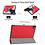 Ntech Hoes geschikt voor iPad Pro / Pro 2021 / 2020 Rood - 11 Inch - Hoes geschikt voor iPad pro 2020 Hoes - Hoes geschikt voor iPad pro 2021 smart cover Trifold