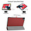 Ntech Hoes geschikt voor iPad Pro / Pro 2021 / 2020 Wine Rood - 11 Inch - Hoes geschikt voor iPad pro 2020 Hoes - Hoes geschikt voor iPad pro 2021 smart cover Trifold