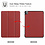 Ntech Hoes geschikt voor iPad Pro / Pro 2021 / 2020 Wine Rood - 11 Inch - Hoes geschikt voor iPad pro 2020 Hoes - Hoes geschikt voor iPad pro 2021 smart cover Trifold