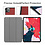 Ntech Hoes geschikt voor iPad Pro / Pro 2021 / 2020 Wine Rood - 11 Inch - Hoes geschikt voor iPad pro 2020 Hoes - Hoes geschikt voor iPad pro 2021 smart cover Trifold
