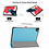 Ntech Hoes geschikt voor iPad Pro / Pro 2021 / 2020 Licht Blauw - 11 Inch - Hoes geschikt voor iPad pro 2020 Hoes - Hoes geschikt voor iPad pro 2021 smart cover Trifold