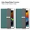 Ntech Hoes geschikt voor iPad Air / Air 2 - Trifold Tablet hoes Donker Groen - Smart Cover - Hoes geschikt voor iPad Air 2 smart cover - Hoes geschikt voor iPad air - Hoes geschikt voor iPad - BookcaseHoes geschikt voor iPad Air / Air 2 9.7 inch
