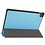 Ntech Hoes Geschikt voor Lenovo Tab P11 hoes - Hoes Geschikt voor Lenovo Tab P11 bookcase Licht Blauw - Trifold tablethoes smart cover - hoes Hoes Geschikt voor Lenovo Tab P11 - Ntech