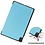 Ntech Hoes Geschikt voor Lenovo Tab P11 hoes - Hoes Geschikt voor Lenovo Tab P11 bookcase Licht Blauw - Trifold tablethoes smart cover - hoes Hoes Geschikt voor Lenovo Tab P11 - Ntech