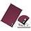 Ntech Hoes Geschikt voor Lenovo Tab P11 hoes - Hoes Geschikt voor Lenovo Tab P11 bookcase Wine Rood - Trifold tablethoes smart cover - hoes Hoes Geschikt voor Lenovo Tab P11 - Ntech