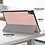 Ntech Hoes Geschikt voor Lenovo Tab P11 hoes - Hoes Geschikt voor Lenovo Tab P11 bookcase Rose Goud - Trifold tablethoes smart cover - hoes Hoes Geschikt voor Lenovo Tab P11 - Ntech