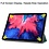 Ntech Hoes Geschikt voor Lenovo Tab P11 hoes - Hoes Geschikt voor Lenovo Tab P11 bookcase Donker Groen - Trifold tablethoes smart cover - hoes Hoes Geschikt voor Lenovo Tab P11 - Ntech