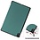 Ntech Hoes Geschikt voor Lenovo Tab P11 hoes - Hoes Geschikt voor Lenovo Tab P11 bookcase Donker Groen - Trifold tablethoes smart cover - hoes Hoes Geschikt voor Lenovo Tab P11 - Ntech