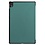 Ntech Hoes Geschikt voor Lenovo Tab P11 hoes - Hoes Geschikt voor Lenovo Tab P11 bookcase Donker Groen - Trifold tablethoes smart cover - hoes Hoes Geschikt voor Lenovo Tab P11 - Ntech