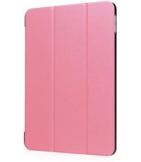 Ntech Lenovo Tab P11 hoes - Lenovo Tab P11 bookcase Licht Rose - Trifold tablethoes smart cover - hoes lenovo tab P11 - Ntech