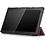 Ntech Hoes Geschikt voor Lenovo Tab M10 HD hoes Wine Rood - Lenovo M10 HD cover smart hoes - hoes Hoes Geschikt voor Lenovo Tab M10 HD Kunstleer