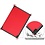 Ntech Hoes Geschikt voor Lenovo Tab M10 HD hoes Rood - Lenovo M10 HD cover smart hoes - hoes Hoes Geschikt voor Lenovo Tab M10 HD Kunstleer