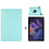 Ntech Hoesje Geschikt Voor Samsung Galaxy Tab A8 Hoes Licht Blauw - Hoesje Geschikt Voor Samsung Galaxy Tab A8 hoesje 2021 - tablethoes draaibare book case Hoesje Geschikt Voor Samsung Galaxy Tab A8 Screenprotector / tempered glass