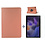 Ntech Hoesje Geschikt Voor Samsung Galaxy Tab A8 Hoes Rose Goud - Hoesje Geschikt Voor Samsung Galaxy Tab A8 hoesje 2021 - tablethoes draaibare book case Hoesje Geschikt Voor Samsung Galaxy Tab A8 Screenprotector / tempered glass