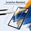 Ntech Hoesje Geschikt Voor Samsung Galaxy Tab A8 Hoes 10.5 inch 2021 draaibare hoesje - Wit + tempered glass screenprotector + stulus pen