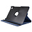 Ntech Hoesje Geschikt Voor Samsung Galaxy Tab A8 Hoes 10.5 inch 2021 draaibare hoesje - Donker Blauw + tempered glass screenprotector + stulus pen