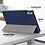 Ntech Hoes Geschikt voor Lenovo Tab P11 Plus hoes - Hoes Geschikt voor Lenovo Tab P11 Plus bookcase Donker Blauw - Trifold tablethoes smart cover - hoes Hoes Geschikt voor Lenovo Tab P11 Plus - Ntech
