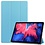 Ntech Hoes Geschikt voor Lenovo Tab P11 Plus hoes - Hoes Geschikt voor Lenovo Tab P11 Plus bookcase Licht Blauw - Trifold tablethoes smart cover - hoes Hoes Geschikt voor Lenovo Tab P11 Plus - Ntech