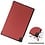 Ntech Hoes Geschikt voor Lenovo Tab P11 Plus hoes - Hoes Geschikt voor Lenovo Tab P11 Plus bookcase Wine Rood - Trifold tablethoes smart cover - hoes Hoes Geschikt voor Lenovo Tab P11 Plus - Ntech