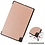 Ntech Hoes Geschikt voor Lenovo Tab P11 Plus hoes - Hoes Geschikt voor Lenovo Tab P11 Plus bookcase Rose Goud - Trifold tablethoes smart cover - hoes Hoes Geschikt voor Lenovo Tab P11 Plus - Ntech