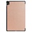 Ntech Hoes Geschikt voor Lenovo Tab P11 Plus hoes - Hoes Geschikt voor Lenovo Tab P11 Plus bookcase Rose Goud - Trifold tablethoes smart cover - hoes Hoes Geschikt voor Lenovo Tab P11 Plus - Ntech