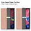 Ntech Hoes Geschikt voor Lenovo Tab P11 Plus hoes - Hoes Geschikt voor Lenovo Tab P11 Plus bookcase Rose Goud - Trifold tablethoes smart cover - hoes Hoes Geschikt voor Lenovo Tab P11 Plus - Ntech