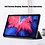 Ntech Hoes Geschikt voor Lenovo Tab P11 Plus hoes - Hoes Geschikt voor Lenovo Tab P11 Plus bookcase Zwart - Trifold tablethoes smart cover - hoes Hoes Geschikt voor Lenovo Tab P11 Plus - Ntech