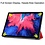Ntech Hoes Geschikt voor Lenovo Tab P11 Pro hoes - Hoes Geschikt voor Lenovo Tab P11 Pro bookcase Rood - Trifold tablethoes smart cover - hoes Hoes Geschikt voor Lenovo Tab P11 Pro 11.5 inch - Ntech
