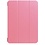 Ntech Hoes Geschikt voor Lenovo Tab P11 Pro hoes - Hoes Geschikt voor Lenovo Tab P11 Pro bookcase Licht Rose - Trifold tablethoes smart cover - hoes Hoes Geschikt voor Lenovo Tab P11 Pro 11.5 inch - Ntech