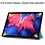 Ntech Hoes Geschikt voor Lenovo Tab P11 Pro hoes - Hoes Geschikt voor Lenovo Tab P11 Pro bookcase Licht Blauw - Trifold tablethoes smart cover - hoes Hoes Geschikt voor Lenovo Tab P11 Pro 11.5 inch - Ntech