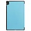 Ntech Hoes Geschikt voor Lenovo Tab P11 Pro hoes - Hoes Geschikt voor Lenovo Tab P11 Pro bookcase Licht Blauw - Trifold tablethoes smart cover - hoes Hoes Geschikt voor Lenovo Tab P11 Pro 11.5 inch - Ntech