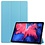 Ntech Hoes Geschikt voor Lenovo Tab P11 Pro hoes - Hoes Geschikt voor Lenovo Tab P11 Pro bookcase Licht Blauw - Trifold tablethoes smart cover - hoes Hoes Geschikt voor Lenovo Tab P11 Pro 11.5 inch - Ntech