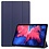 Ntech Hoes Geschikt voor Lenovo Tab P11 Pro hoes - Hoes Geschikt voor Lenovo Tab P11 Pro bookcase Donker Blauw - Trifold tablethoes smart cover - hoes Hoes Geschikt voor Lenovo Tab P11 Pro 11.5 inch - Ntech