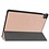 Ntech Hoes Geschikt voor Lenovo Tab P11 Pro hoes - Hoes Geschikt voor Lenovo Tab P11 Pro bookcase Rose Goud - Trifold tablethoes smart cover - hoes Hoes Geschikt voor Lenovo Tab P11 Pro 11.5 inch - Ntech