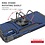Ntech Hoesje geschikt voor Motorola G9 Plus Hoesje Heavy Duty Armor Hoesje Blauw - Hoesje geschikt voor Motorola G9 Plus Case Kickstand Ring cover met Magnetisch Auto Mount