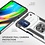 Ntech Hoesje geschikt voor Motorola G9 Plus Hoesje Heavy Duty Armor Hoesje Zliver - Hoesje geschikt voor Motorola G9 Plus Case Kickstand Ring cover met Magnetisch Auto Mount