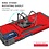 Ntech Hoesje geschikt voor Motorola G9 Plus Hoesje Heavy Duty Armor Hoesje Rood - Hoesje geschikt voor Motorola G9 Plus Case Kickstand Ring cover met Magnetisch Auto Mount