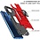 Ntech Hoesje geschikt voor Motorola G9 Plus Hoesje Heavy Duty Armor Hoesje Rood - Hoesje geschikt voor Motorola G9 Plus Case Kickstand Ring cover met Magnetisch Auto Mount