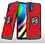 Ntech Hoesje geschikt voor Motorola G9 Plus Hoesje Heavy Duty Armor Hoesje Rood - Hoesje geschikt voor Motorola G9 Plus Case Kickstand Ring cover met Magnetisch Auto Mount