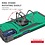 Ntech Hoesje geschikt voor Motorola G9 Plus Hoesje Heavy Duty Armor Hoesje Groen - Hoesje geschikt voor Motorola G9 Plus Case Kickstand Ring cover met Magnetisch Auto Mount