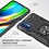 Ntech Hoesje geschikt voor Motorola G9 Plus Hoesje Heavy Duty Armor Hoesje Zwart - Hoesje geschikt voor Motorola G9 Plus Case Kickstand Ring cover met Magnetisch Auto Mount