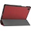 Ntech Hoes geschikt voor Samsung Galaxy Tab A8 – Samsung tab A8 (2021 / 2022) Trifold tablet hoes - wijn rood