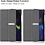 Ntech Hoes geschikt voor Samsung Galaxy Tab A8 – Samsung tab A8 (2021 / 2022) Trifold tablet hoes - Grijs