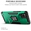 Ntech  Hoesje Geschikt Voor Samsung Galaxy A42 Hoesje Heavy Duty Armor Hoesje Groen - Hoesje Geschikt Voor Samsung Galaxy A42 5G hoesje Kickstand Ring cover met Magnetisch Auto Mount- Hoesje Geschikt Voor Samsung Galaxy A42 5G screenprotector 2 pack