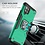 Ntech  Hoesje Geschikt Voor Samsung Galaxy A42 Hoesje Heavy Duty Armor Hoesje Groen - Hoesje Geschikt Voor Samsung Galaxy A42 5G hoesje Kickstand Ring cover met Magnetisch Auto Mount- Hoesje Geschikt Voor Samsung Galaxy A42 5G screenprotector 2 pack