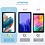 Ntech Tempered glass geschikt voor Samsung Galaxy Tab A8 screenprotector 2pack - geschikt voor Samsung Tab A8 2021 (10.5 inch) Screen protector