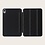 Ntech Hoes geschikt voor iPad Mini 6 hoes Zwart - Hoes geschikt voor iPad Mini 2021 hoes - Hoes geschikt voor iPad Mini 6 case cover - Hoes geschikt voor iPad Mini 6 bookcase - Hoes geschikt voor iPad Mini 6 hoesje soft Silicone smart cover